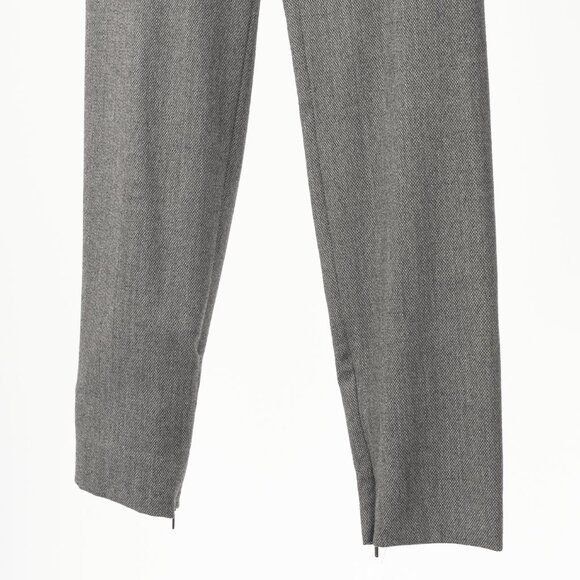 Gucci Grey Stretch-Wool Micro-Diamond Studded Trousers - Picture 7 of 14
